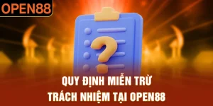 chính sách miễn trách nhiệm tại Open88